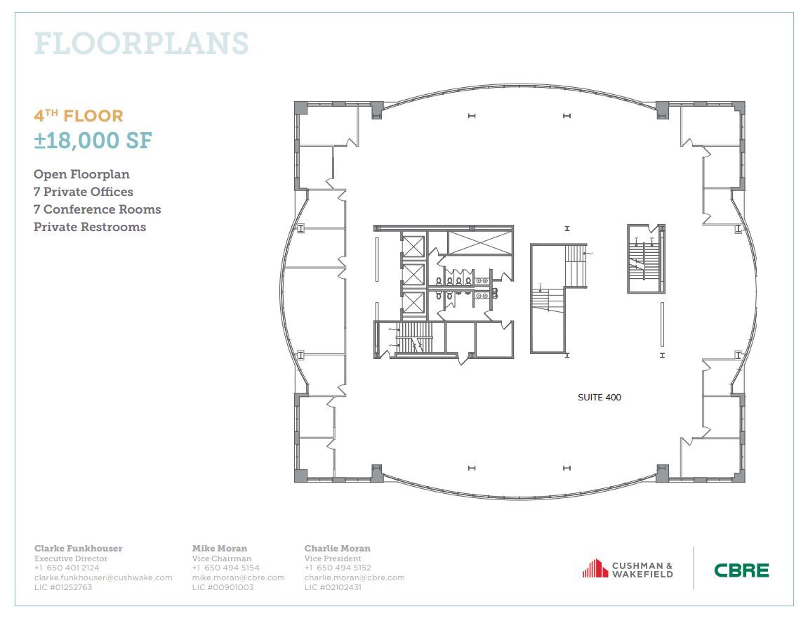 305 Walnut St, Redwood City, CA à louer Plan d  tage- Image 1 de 1