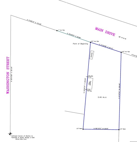 5388 Main Dr, New Hope, AL à vendre - Plan cadastral - Image 1 de 3