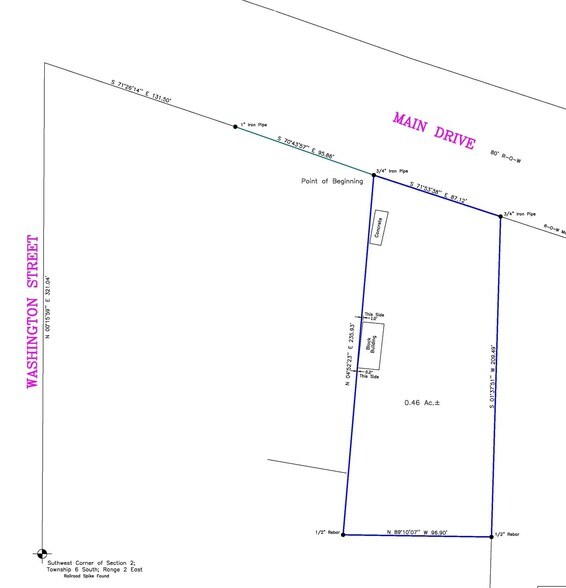 5388 Main Dr, New Hope, AL à vendre - Plan cadastral - Image 2 de 3