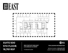 1800 Century Park E, Los Angeles, CA for lease Floor Plan- Image 1 of 1