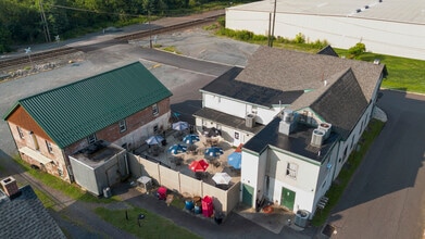 36 Railroad St, Linfield, PA - AERIAL map view - Image1