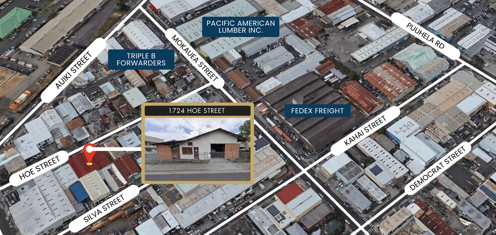 1724 Hoe St, Honolulu, HI à vendre - Photo du bâtiment - Image 2 de 6