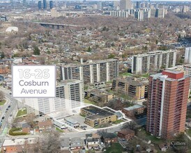 26 Cosburn Ave, Toronto, ON - Aerial  map view - Image1