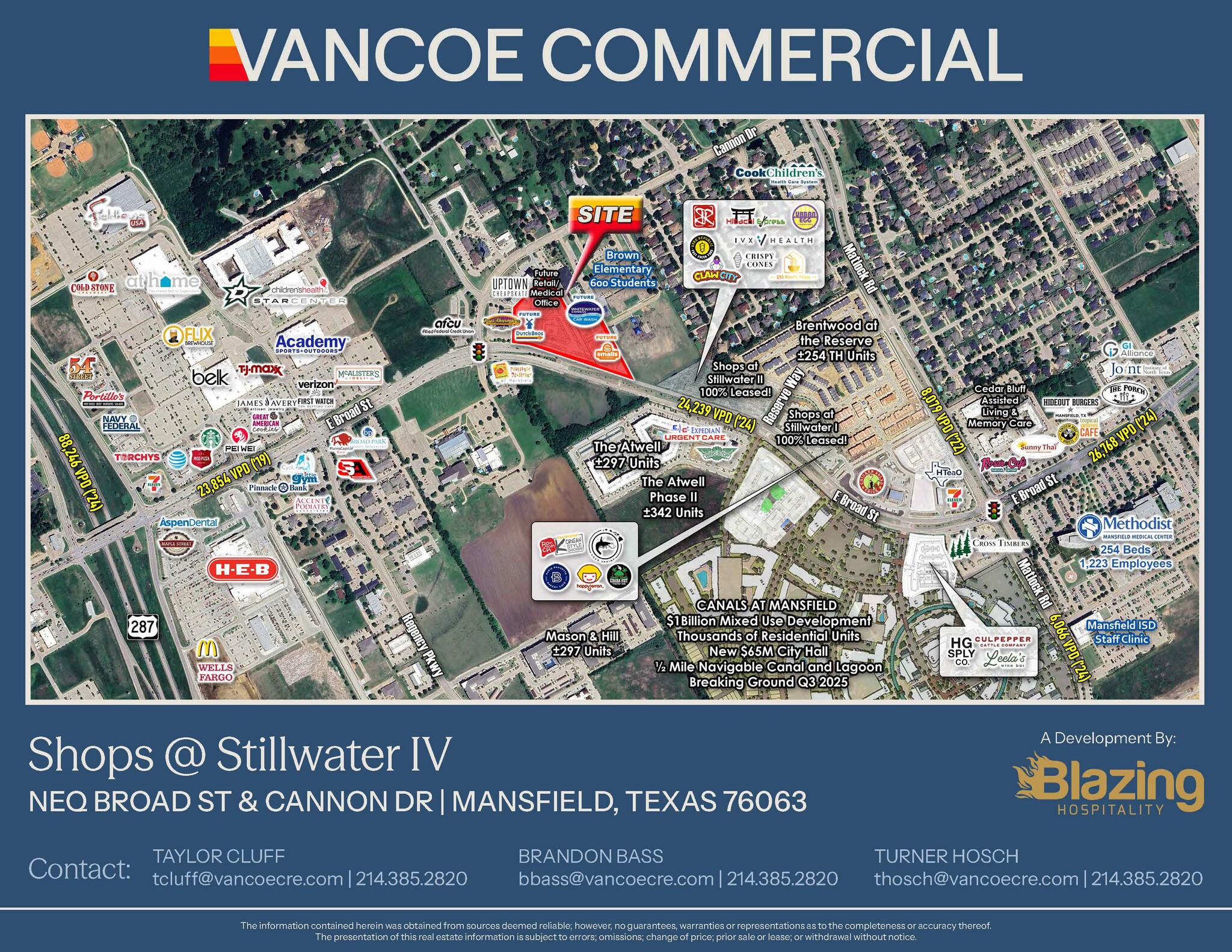 NEQ of Broad St & Cannon Dr, Mansfield, TX à louer Photo principale- Image 1 de 7