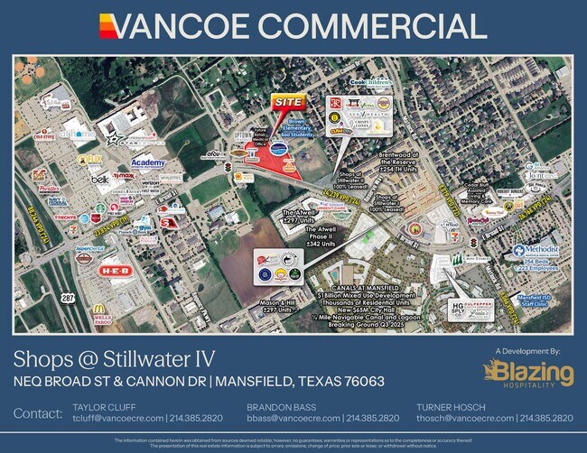 More details for NEQ of Broad St & Cannon Dr, Mansfield, TX - Retail for Lease