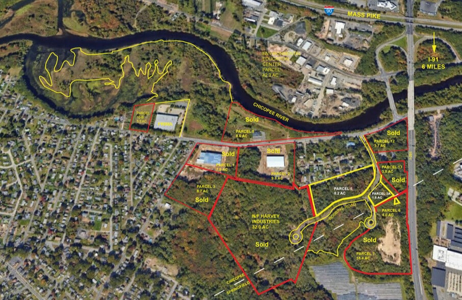 E Main Street And Robbins Rd, Chicopee, MA for sale - Building Photo - Image 1 of 1