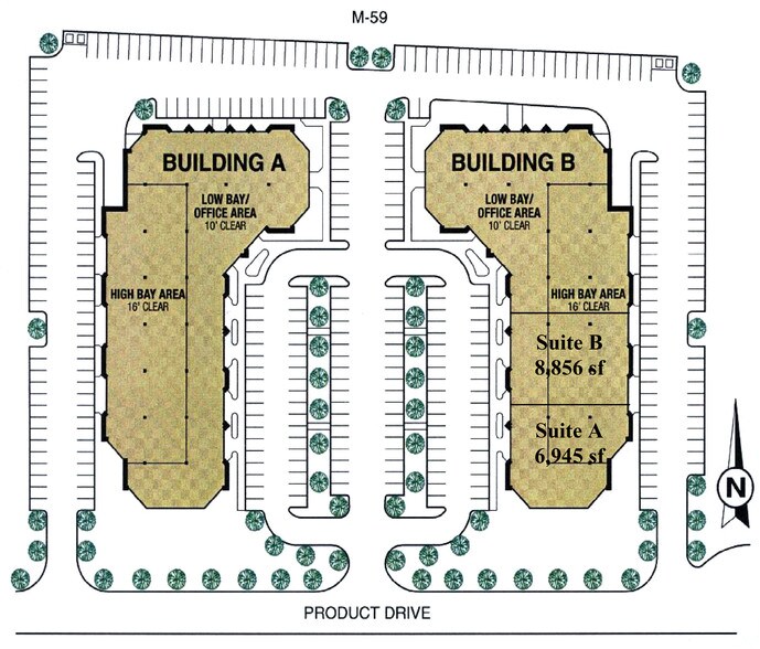2619 Product Drive, Rochester Hills, MI à louer - Autre - Image 2 de 6