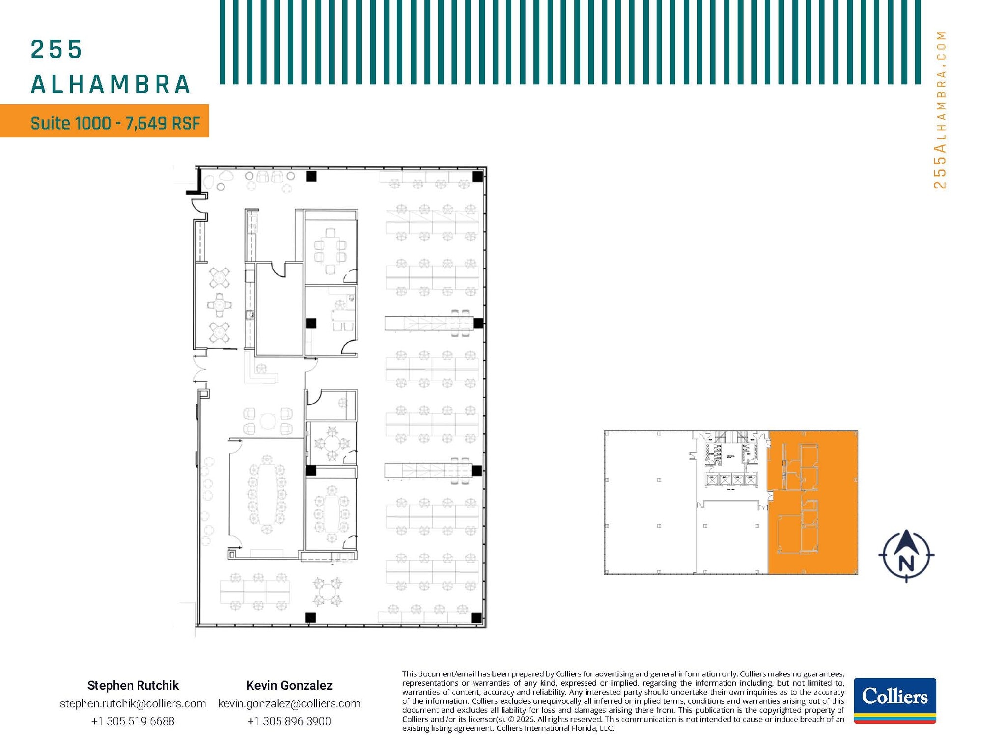 255 Alhambra Cir, Coral Gables, FL for lease Floor Plan- Image 1 of 1