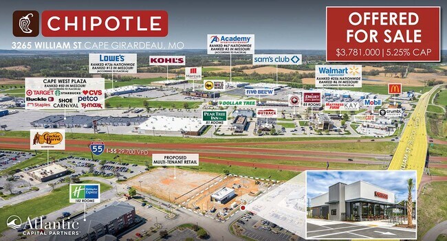 More details for 3265 William St, Cape Girardeau, MO - Retail for Sale