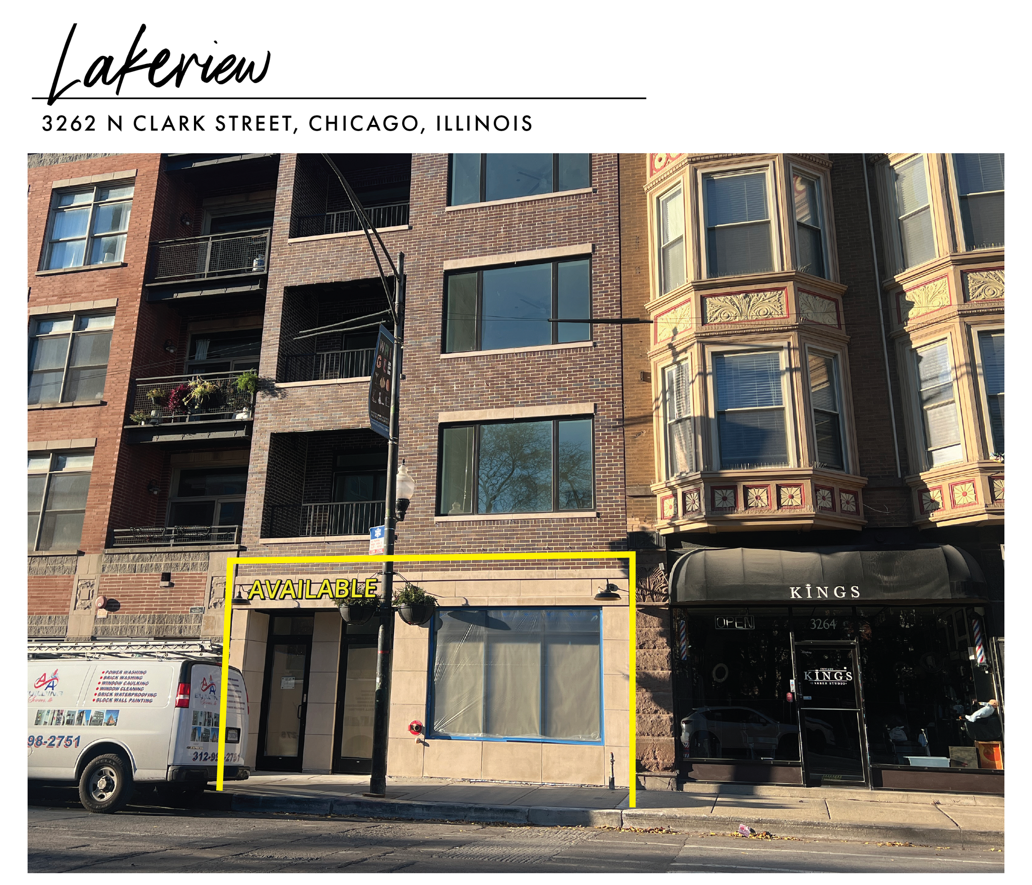 3262 N Clark St, Chicago, IL for lease Building Photo- Image 1 of 4