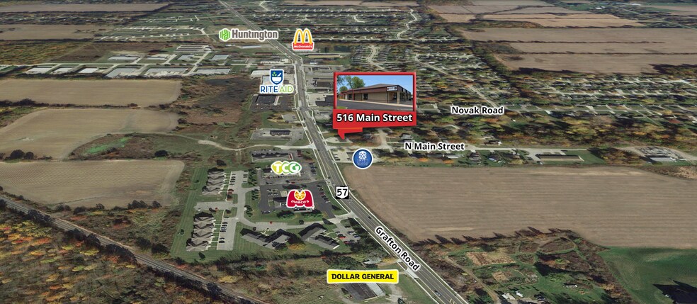 516 N Main St, Grafton, OH à louer - Photo du bâtiment - Image 3 de 16