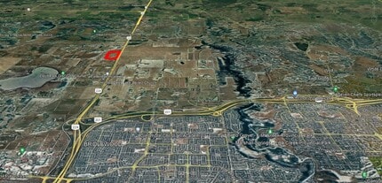 Spruce Meadows Trl SW, Calgary, AB - Aérien Vue de la carte - Image1