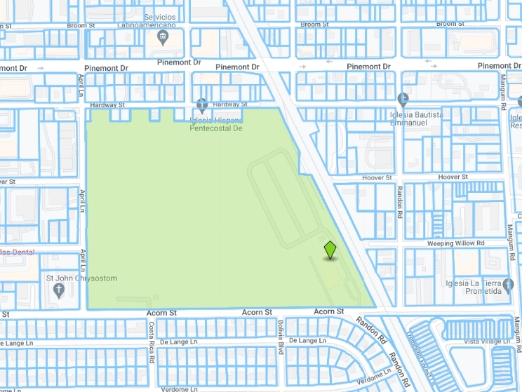 5020 Acorn, Houston, TX à louer - Plan cadastral - Image 2 de 2