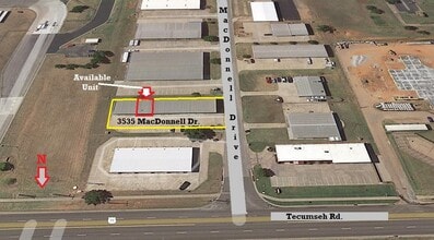 3531-3547 MacDonnell Ave, Norman, OK - Aerial  map view