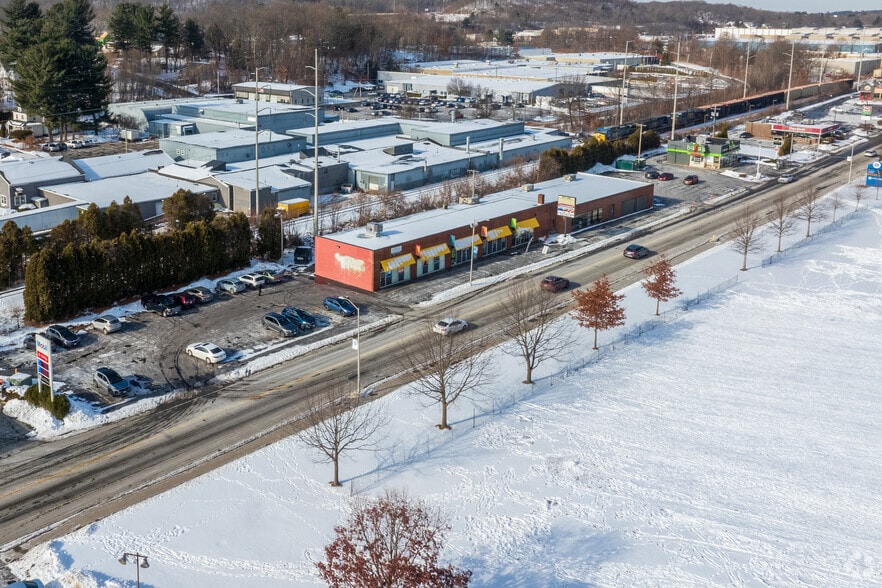 641-651 W Boylston St, Worcester, MA for lease - Aerial - Image 3 of 5
