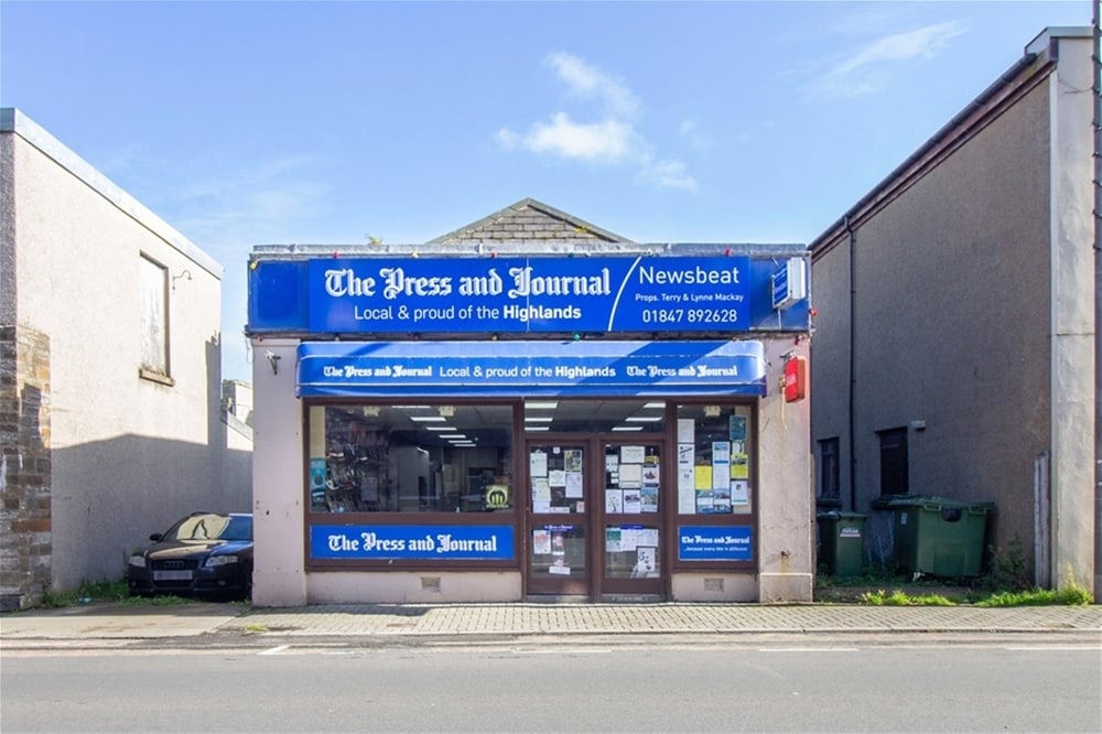Newsbeat Newsagents, Thurso for sale Building Photo- Image 1 of 7