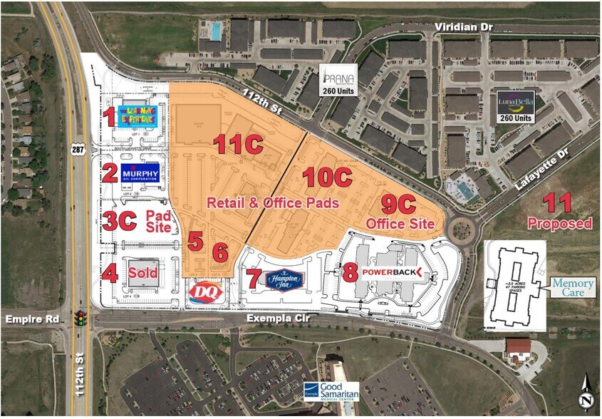 Hwy 287 & Exempla Cir, Lafayette, CO à vendre - Photo principale - Image 1 de 1