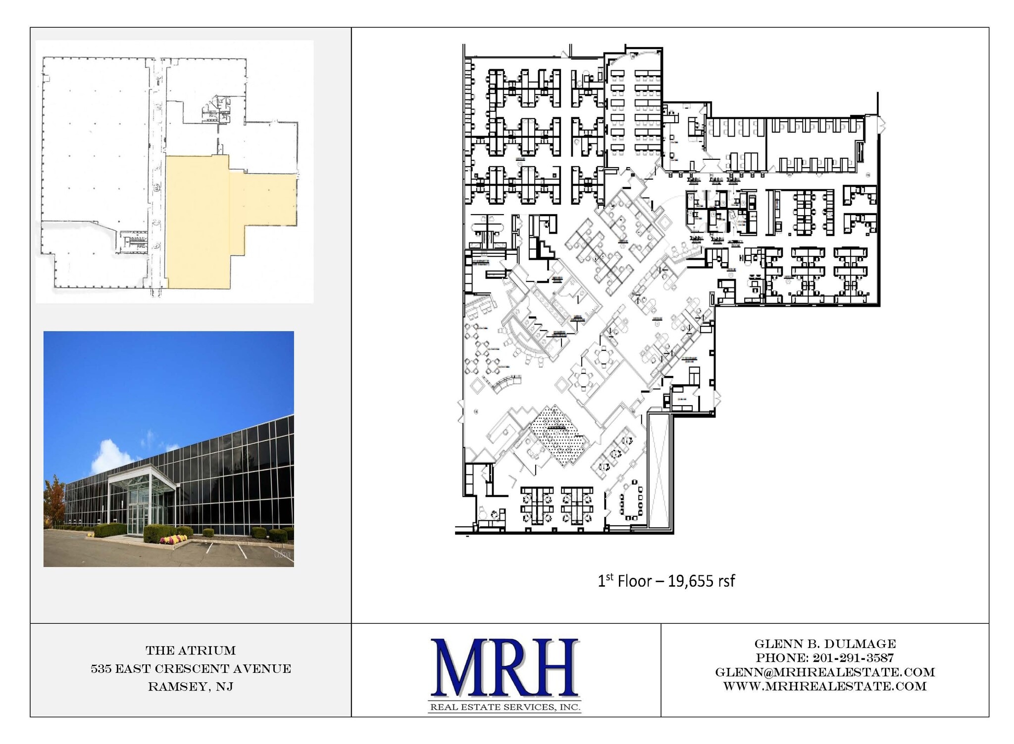 535 E Crescent Ave, Ramsey, NJ for lease Floor Plan- Image 1 of 1