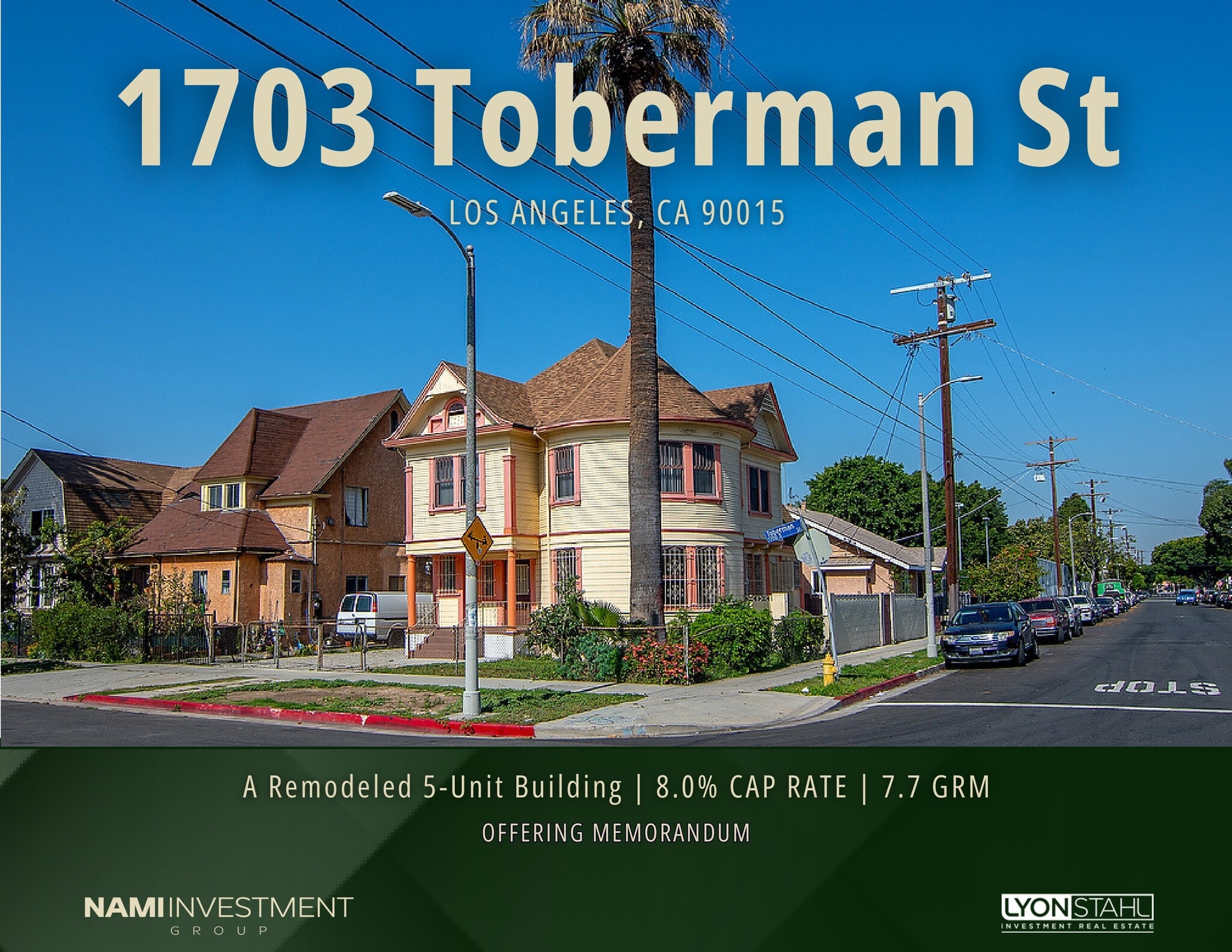 1703 Toberman St, Los Angeles, CA for sale Building Photo- Image 1 of 67