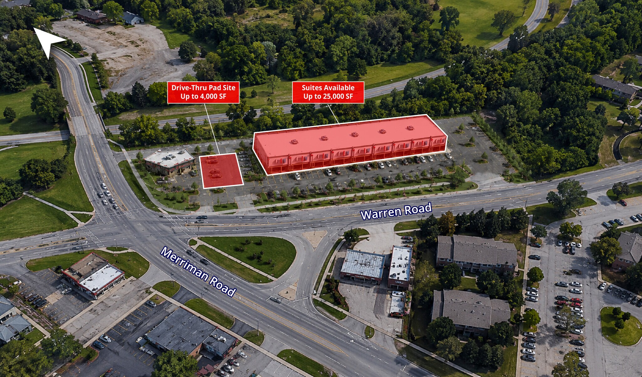31162-31246 N Warren Rd, Westland, MI à louer Photo du bâtiment- Image 1 de 2