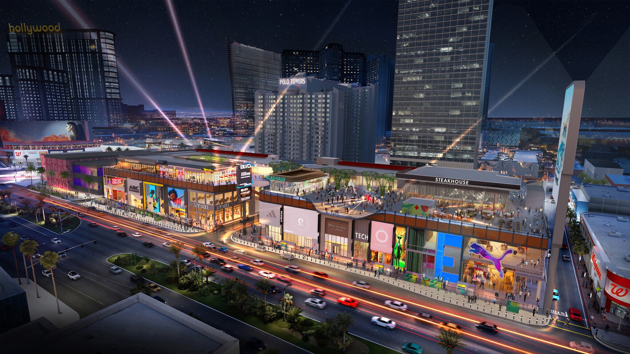 3743-3755 S Las Vegas Blvd, Las Vegas, NV à louer Photo du bâtiment- Image 1 de 6