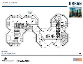 222 W Las Colinas Blvd, Irving, TX à louer Plan d’étage- Image 2 de 2