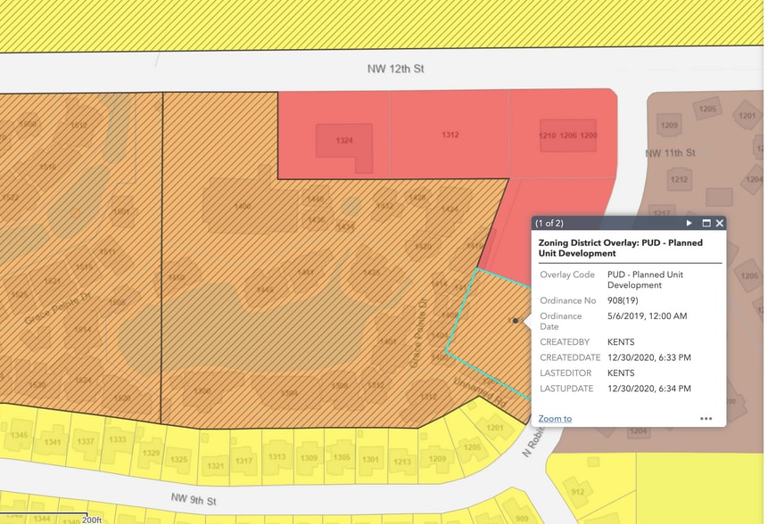 1245 N Robinson Ave, Moore, OK for sale - Site Plan - Image 2 of 2