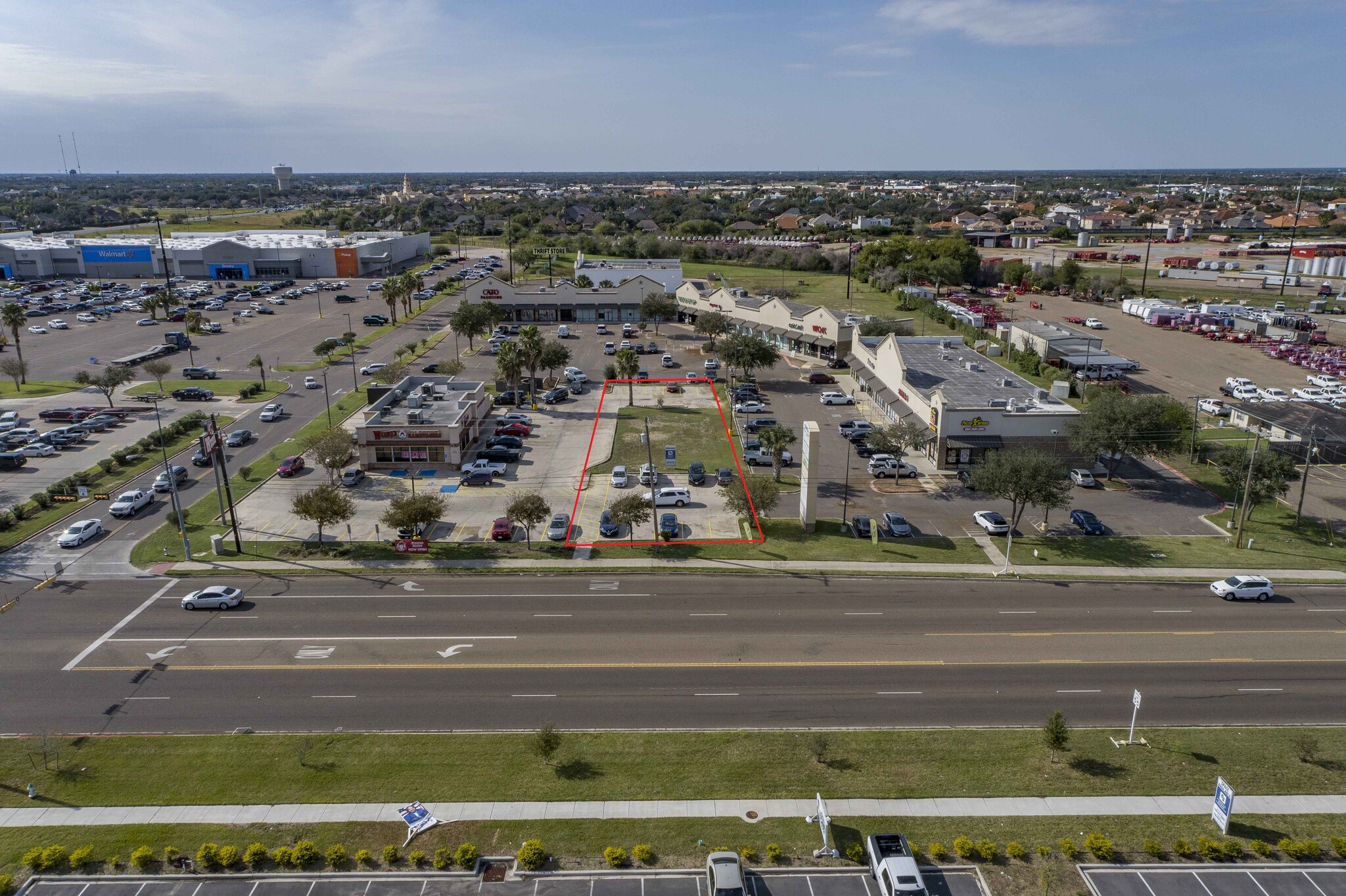 4017 S. McColl, Edinburg, TX for lease Aerial- Image 1 of 5