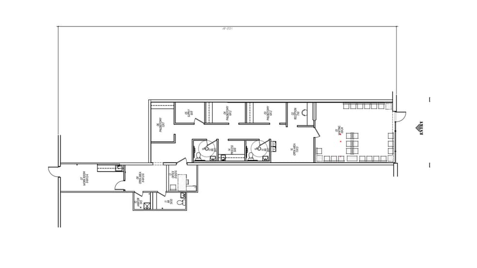 4701-4715 Elvis Presley Blvd, Memphis, TN for lease - Typical Floor Plan - Image 2 of 7