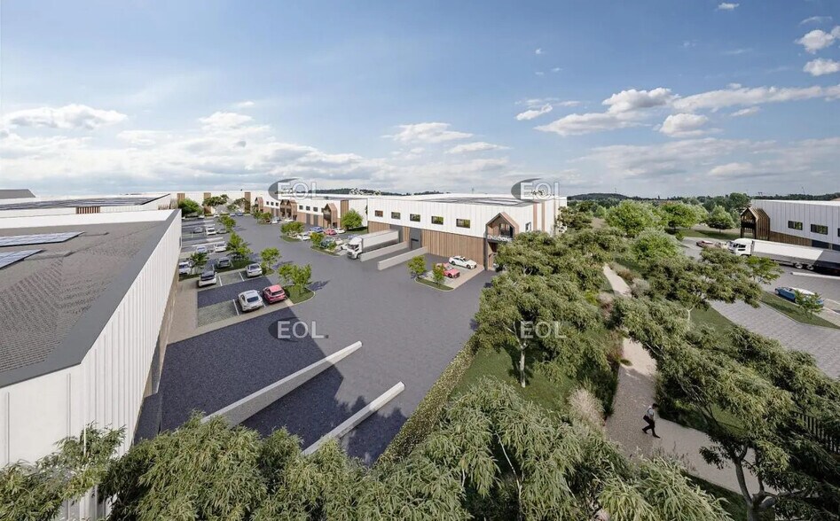 Local d'activités dans Ézanville à vendre - Photo du bâtiment - Image 1 de 9