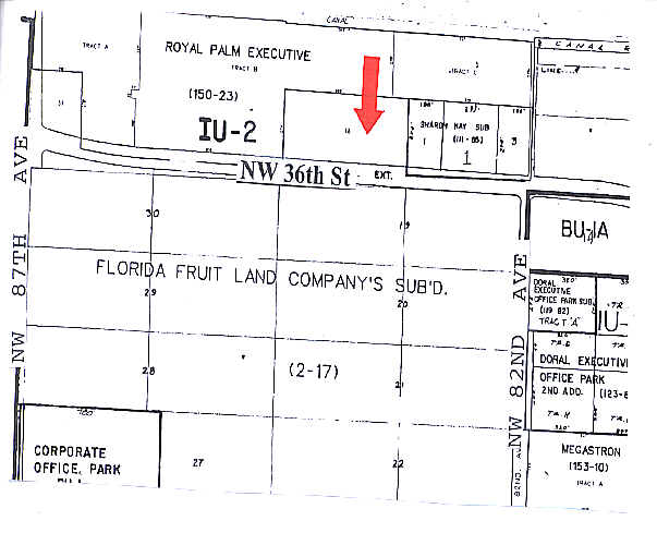 8347-8369 NW 36th St, Miami, FL à louer - Plan cadastral - Image 3 de 21