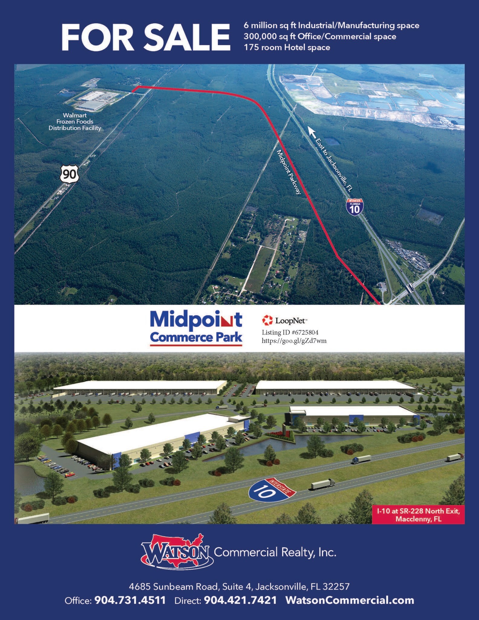 EM Spence Rd East & US 90, Macclenny, FL à vendre Photo du bâtiment- Image 1 de 15