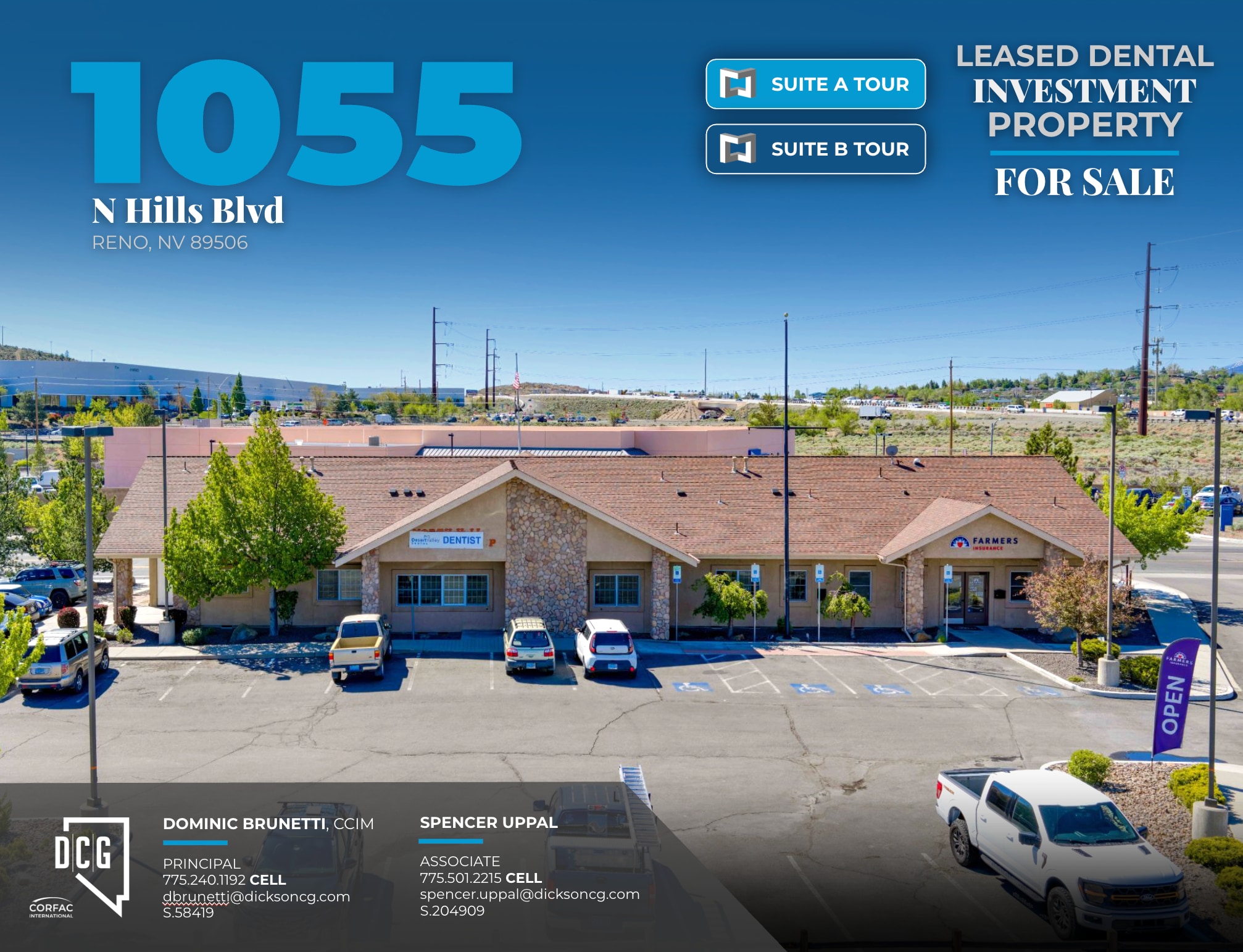 1055 N Hills Blvd, Reno, NV for sale Building Photo- Image 1 of 9
