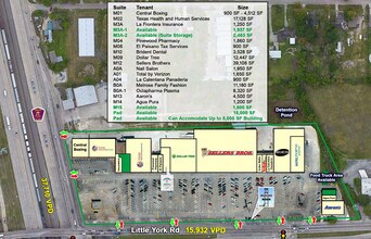 1409-1575 Little York Rd, Houston, TX for lease Site Plan- Image 2 of 2