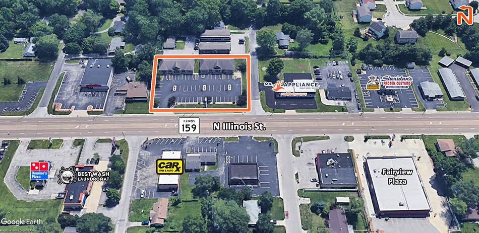 5400-5440 N Illinois St. portefeuille de 2 propriétés à vendre sur LoopNet.ca Aérien- Image 1 de 5