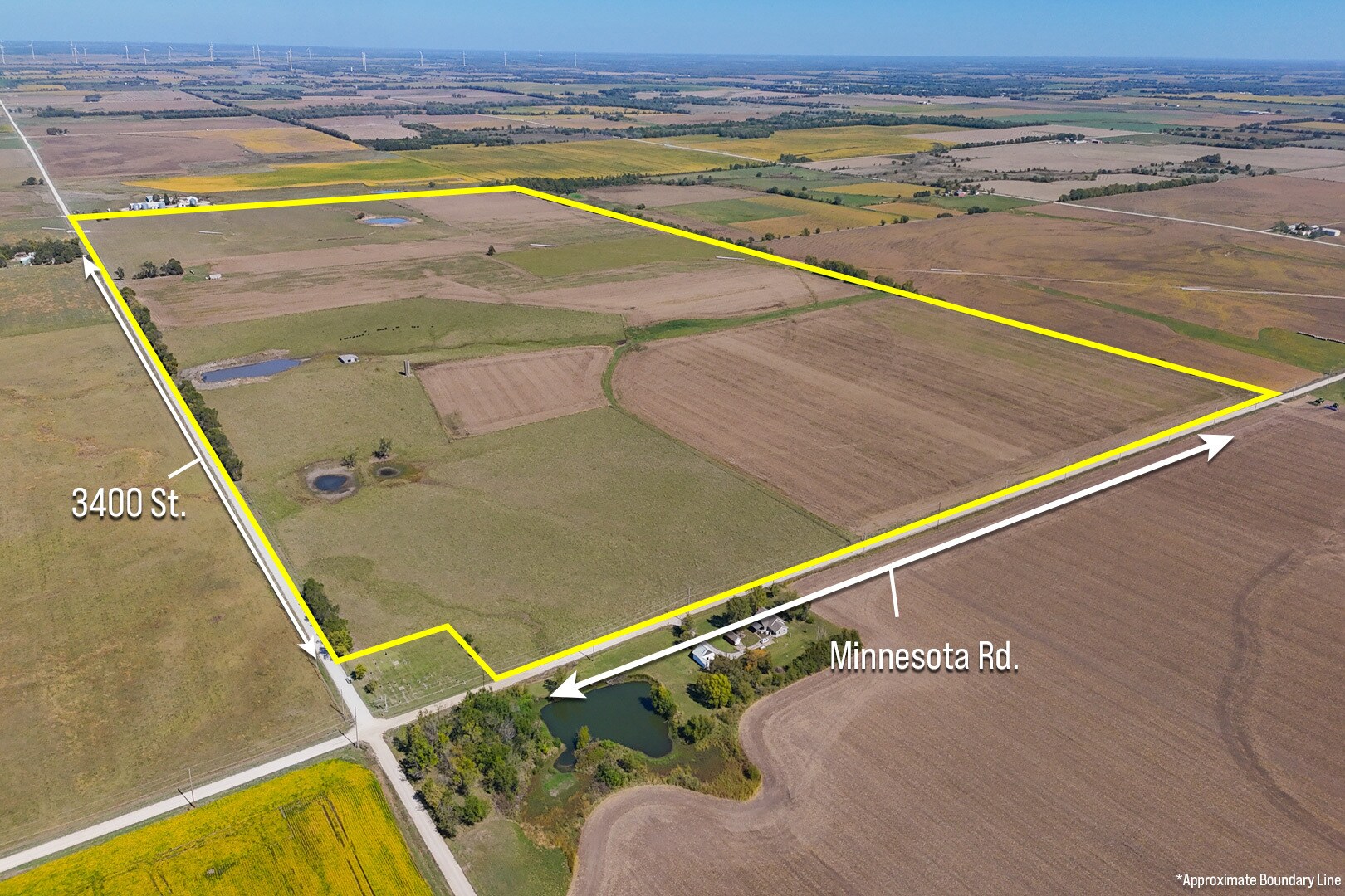 311 +/- Acres on 3400 St., Moran, KS à vendre Photo du bâtiment- Image 1 de 38