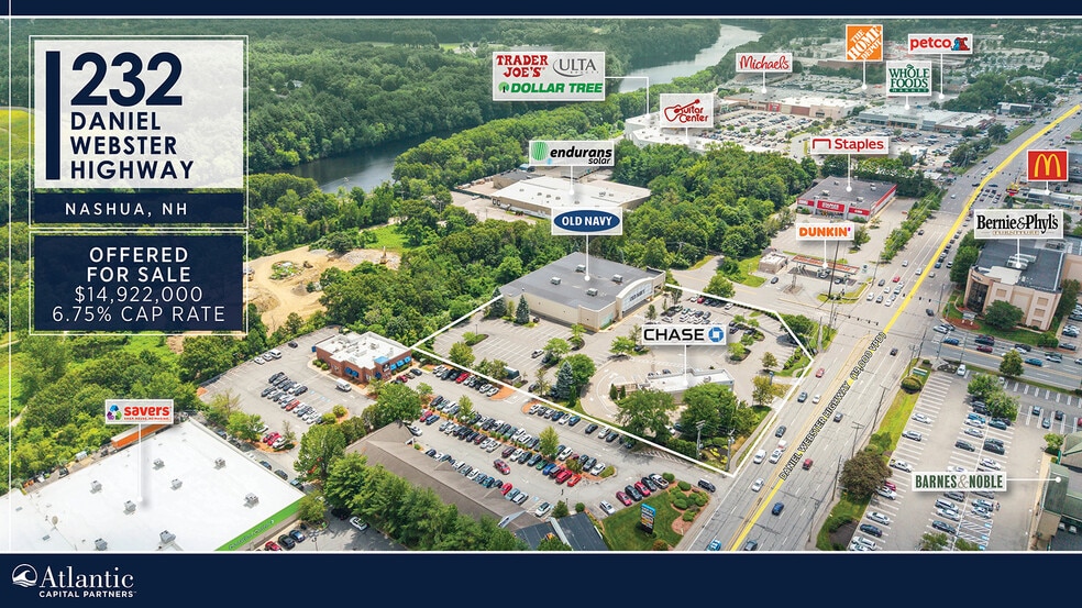 232 Daniel Webster Hwy, Nashua, NH for sale - Building Photo - Image 1 of 5