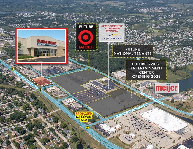 More details for 340 E Rollins Rd, Round Lake, IL - Retail for Sale