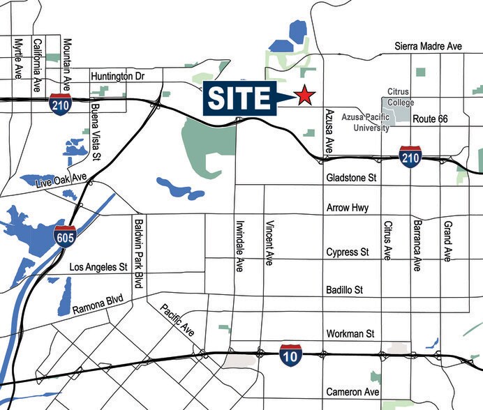 555 W Danlee St, Azusa, CA à louer - Photo du bâtiment - Image 3 de 8