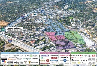 2099 Mount Diablo Blvd, Walnut Creek, CA - AÉRIEN  Vue de la carte