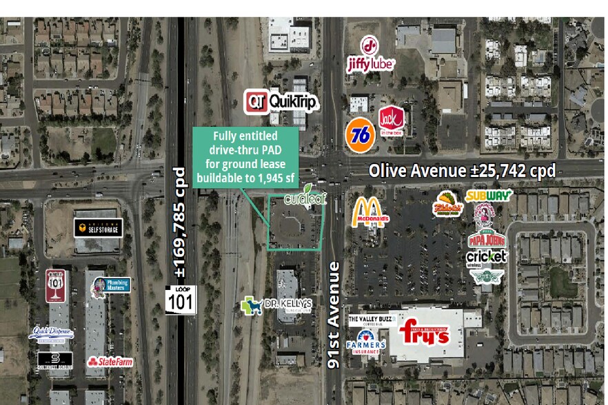 8920 N 91st Ave, Peoria, AZ à louer - Photo du bâtiment - Image 1 de 1