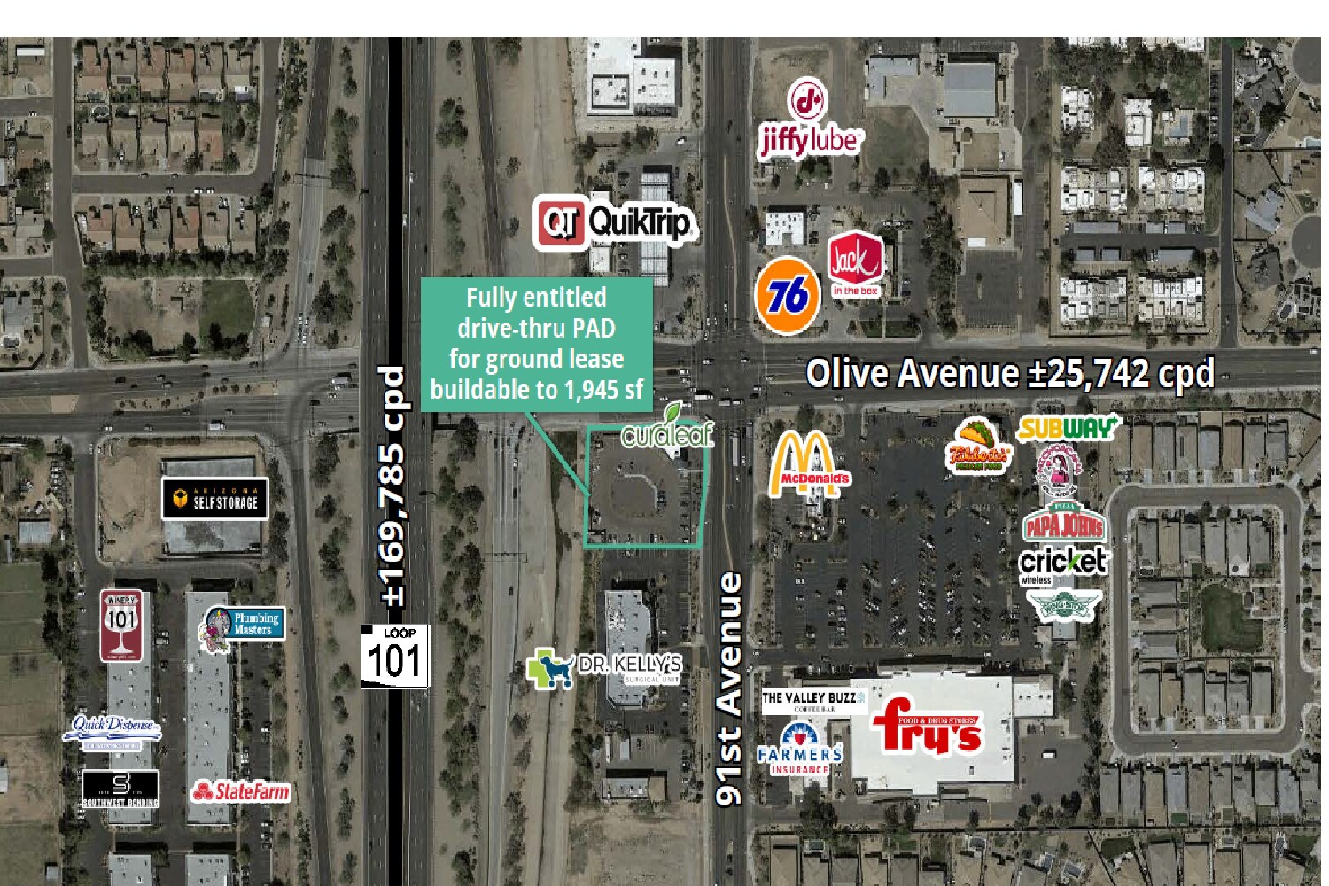8920 N 91st Ave, Peoria, AZ à louer Photo du bâtiment- Image 1 de 2