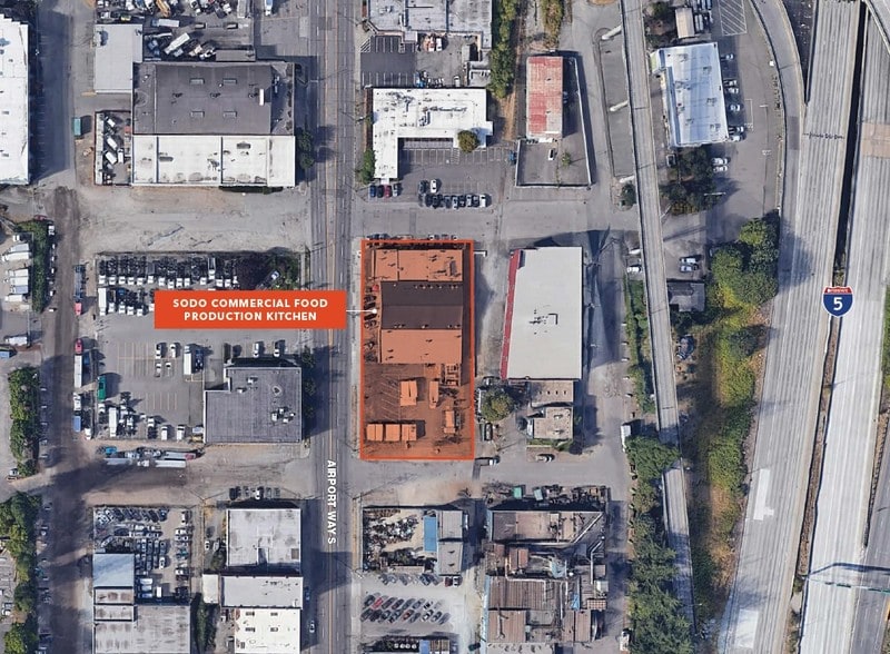 3810 Airport Way S, Seattle, WA for lease - Aerial - Image 3 of 4