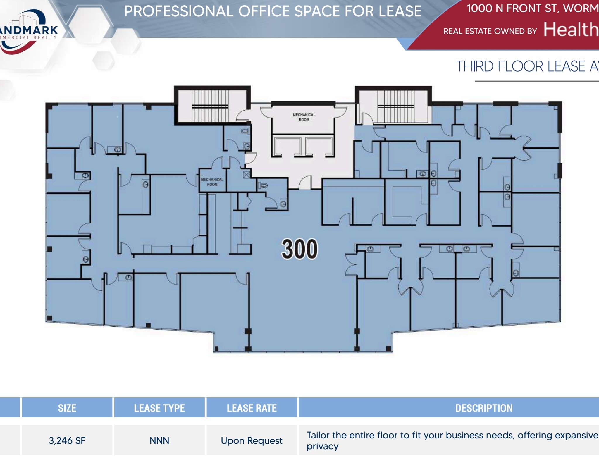 1000 N Front St, Wormleysburg, PA for lease Floor Plan- Image 1 of 1