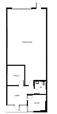 1491 Poinsettia Ave, Vista, CA for lease Floor Plan- Image 1 of 1