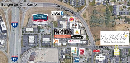 248 E 13800 S, Draper, UT - AERIAL  map view