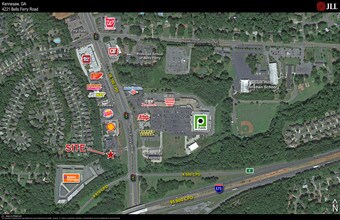 4241 Bells Ferry Rd NW, Kennesaw, GA - Aerial  map view