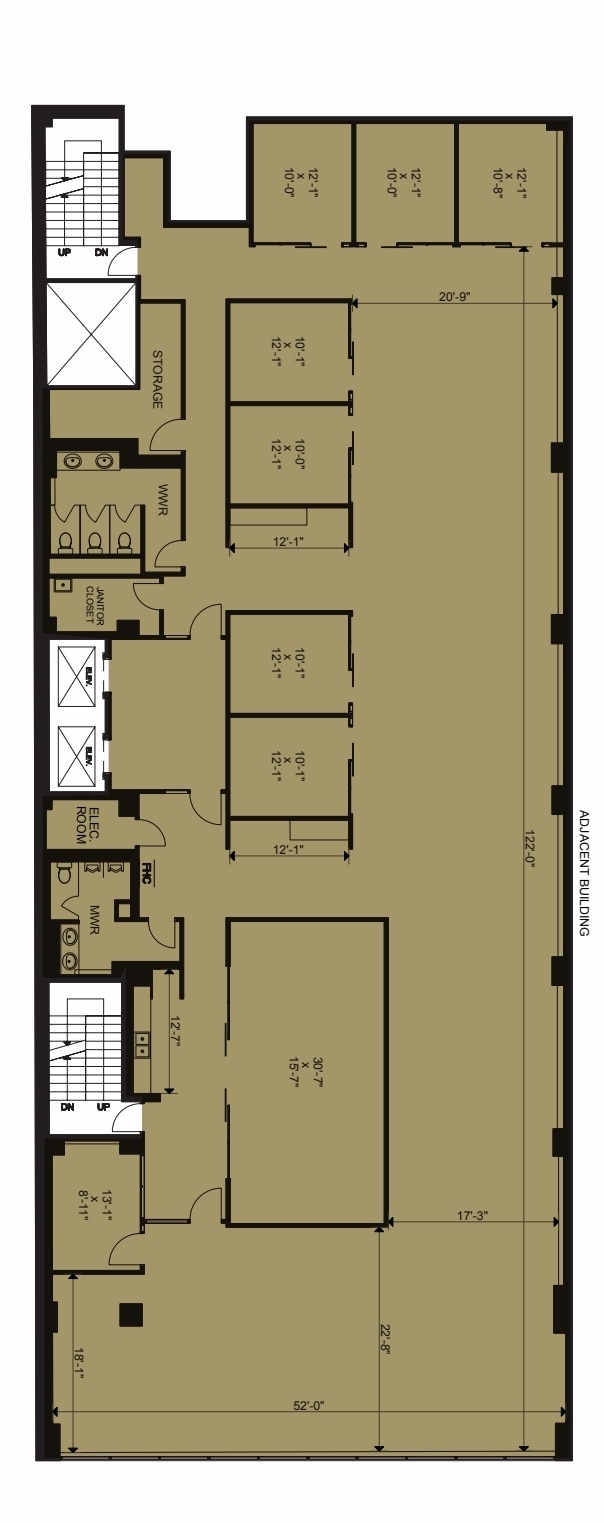 144-146 Bloor St W, Toronto, ON for lease Floor Plan- Image 1 of 1