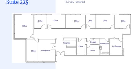 11230 Sorrento Valley Rd, San Diego, CA à louer Plan d’étage- Image 1 de 1