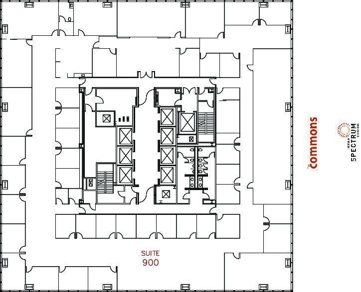 400 Spectrum Center Dr, Irvine, CA à louer Plan d’étage- Image 1 de 1